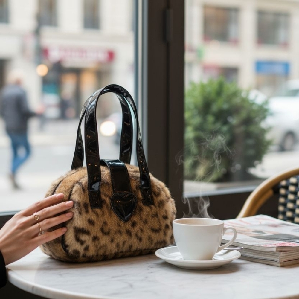 Toby Y2k Style Leopard Mini Purse